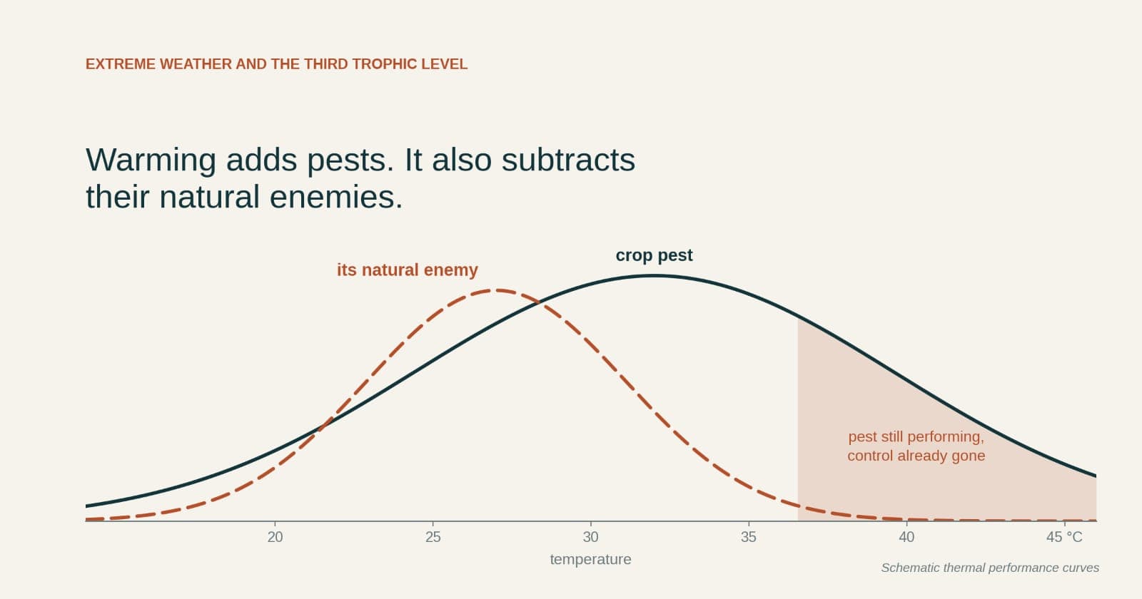 Cover image for: Counting the Pests, Missing the Predators: The Hidden Impact of Extreme Weather on Crop Protection