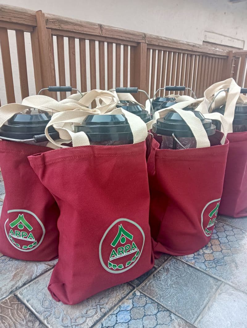 Solar Lamp Distribution in Jai Valley