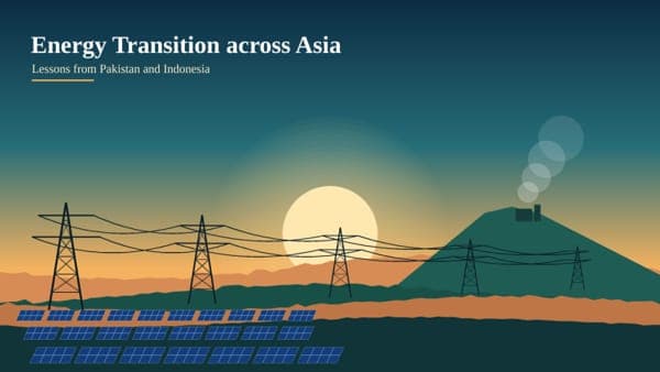 Cover image for: Energy Transition across Asia: Lessons from Pakistan and Indonesia